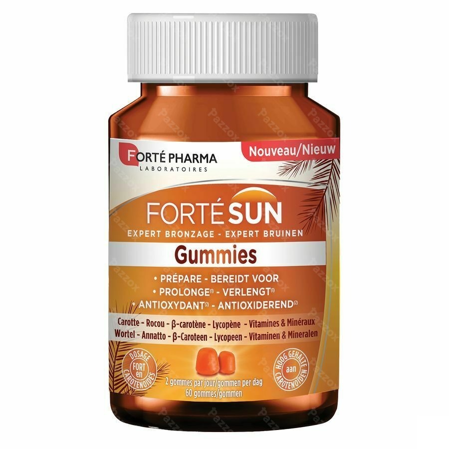 Forté Pharma Fortésun Expert Bruinen 60 Gummies