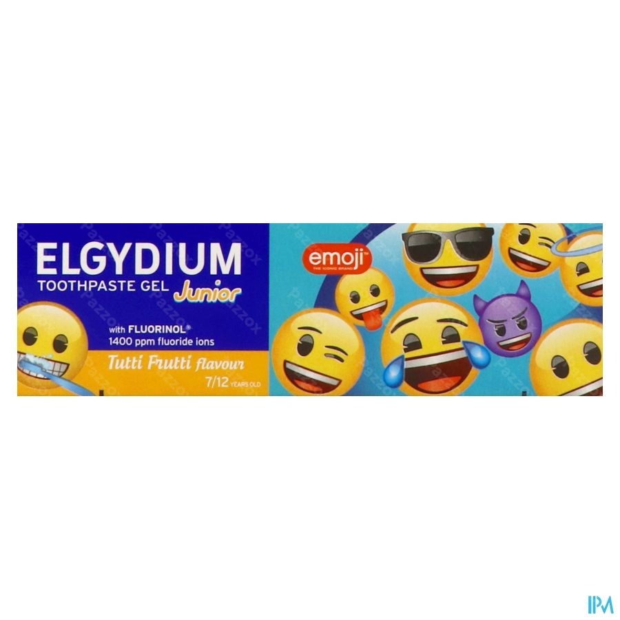 Elgydium Dentifrice Junior Emoji Tutti Frutti 50ml