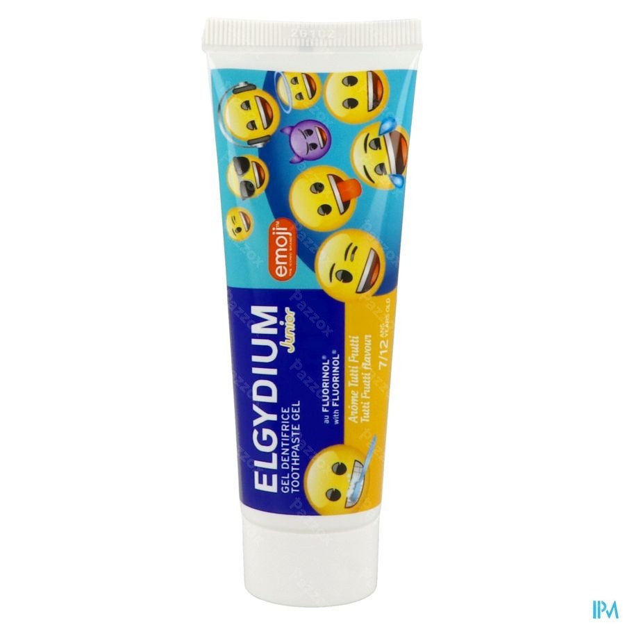Elgydium Dentifrice Junior Emoji Tutti Frutti 50ml
