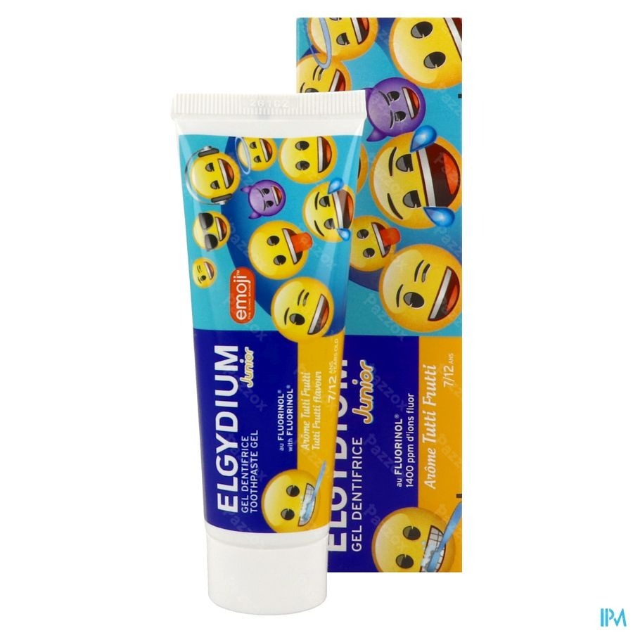 Elgydium Dentifrice Junior Emoji Tutti Frutti 50ml