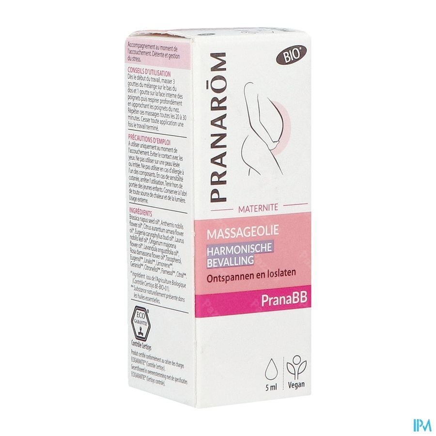 Pranarôm Maternité Harmonieuze Bevalling 5ml