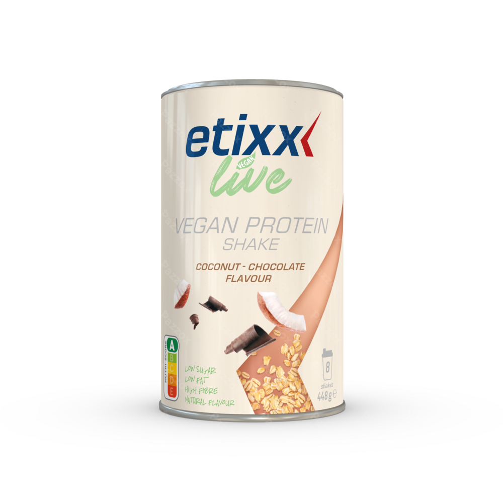 Etixx Live Vegan Protein Shake Coco-Choco 448g