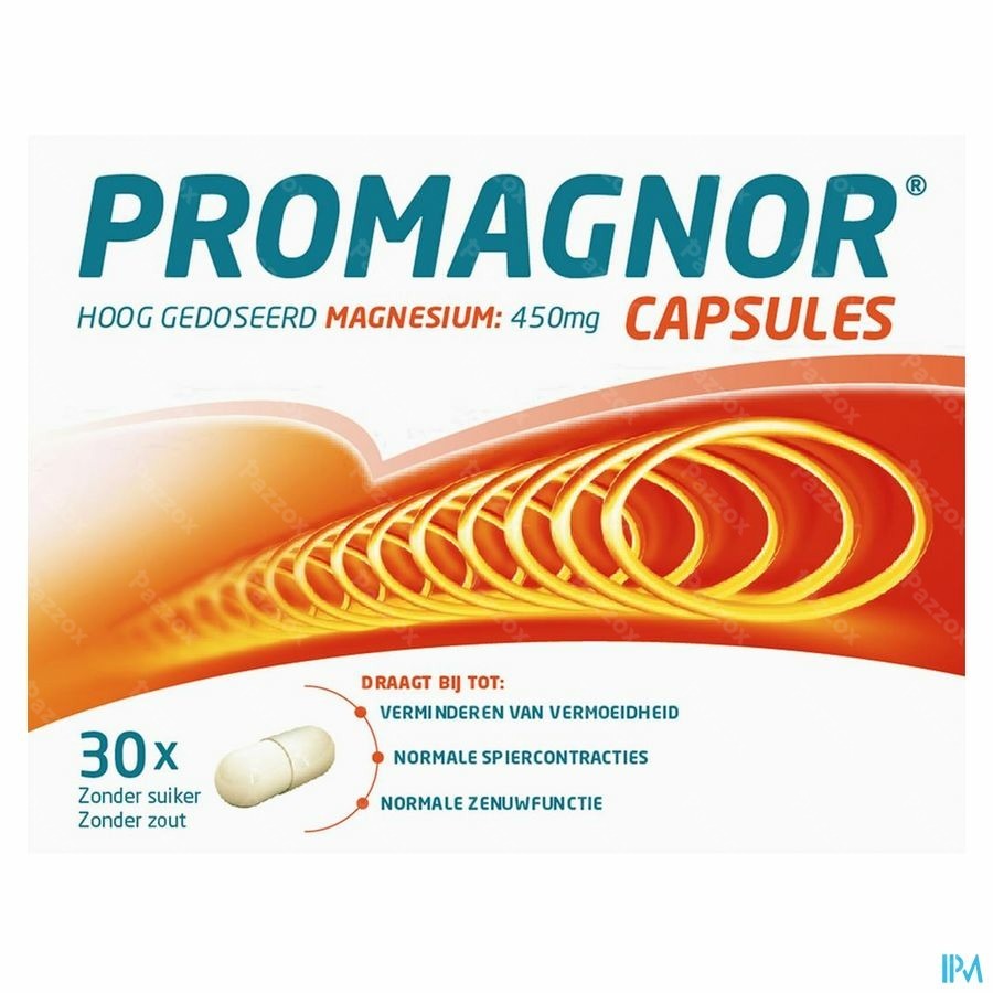 Promagnor Magnésium 30 Gélules
