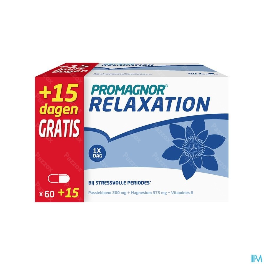 Promagnor Relaxation 60 +15 Gratis Capsules