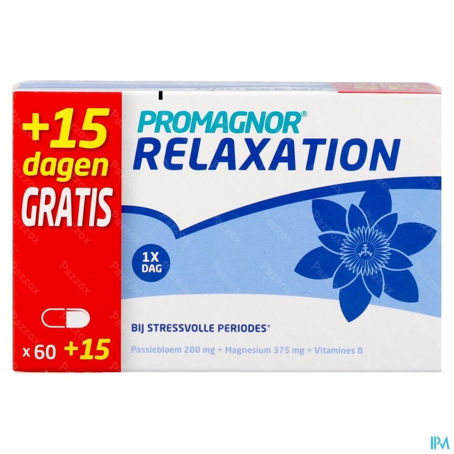 Promagnor Relaxation 60 +15 Gratis Capsules