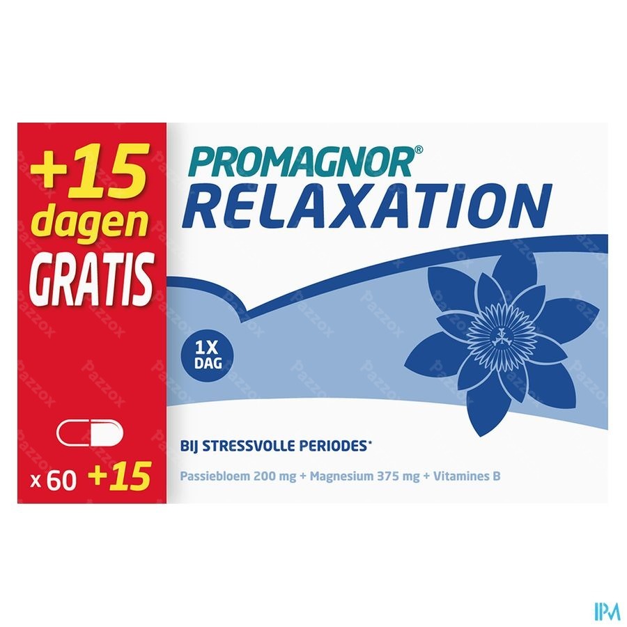 Promagnor Relaxation 60 +15 Gratis Capsules