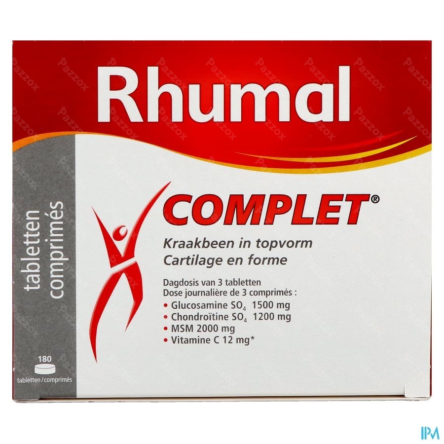 Rhumal Complet 180 Comprimés