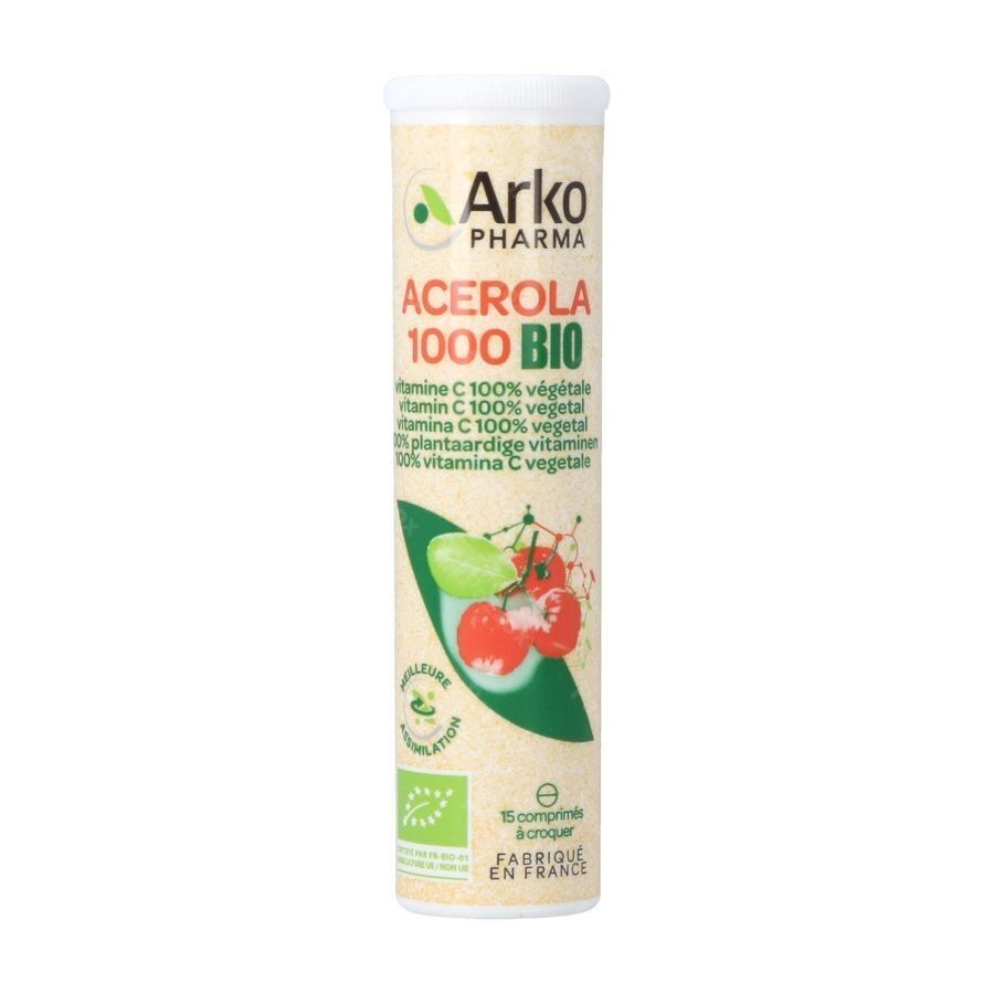 Arkovital Acerola 1000 Bio 30 Comprimés à Croquer 