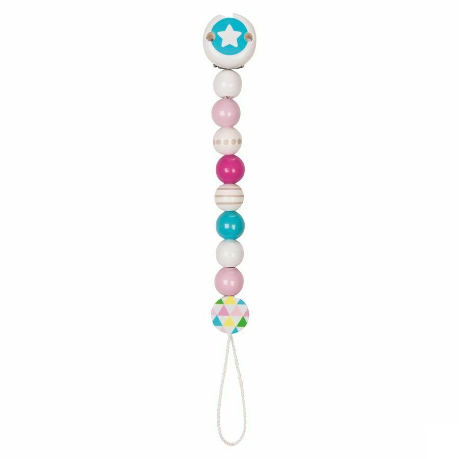 Heimess Fopspeenketting Hout Ster