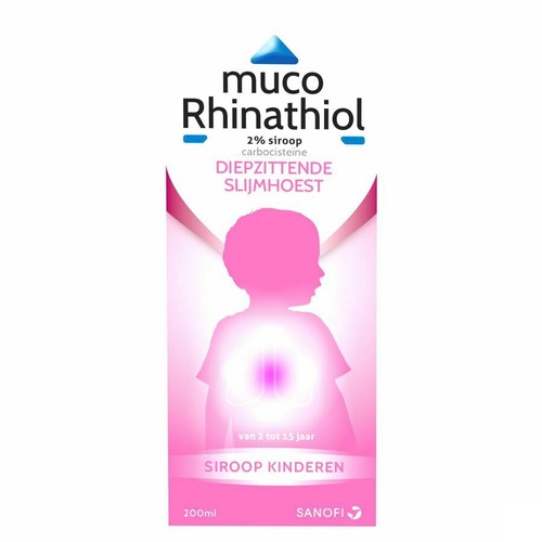 Muco Rhinathiol 2% Sir Inf 200ml kopen - Pazzox, online apotheek
