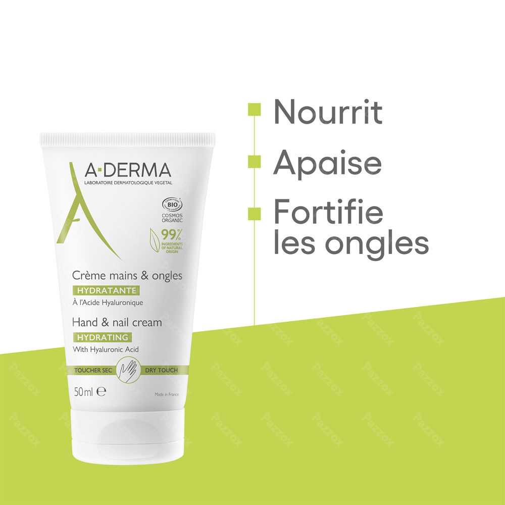 A-Derma Crème Mains Lait Avoine 50ml