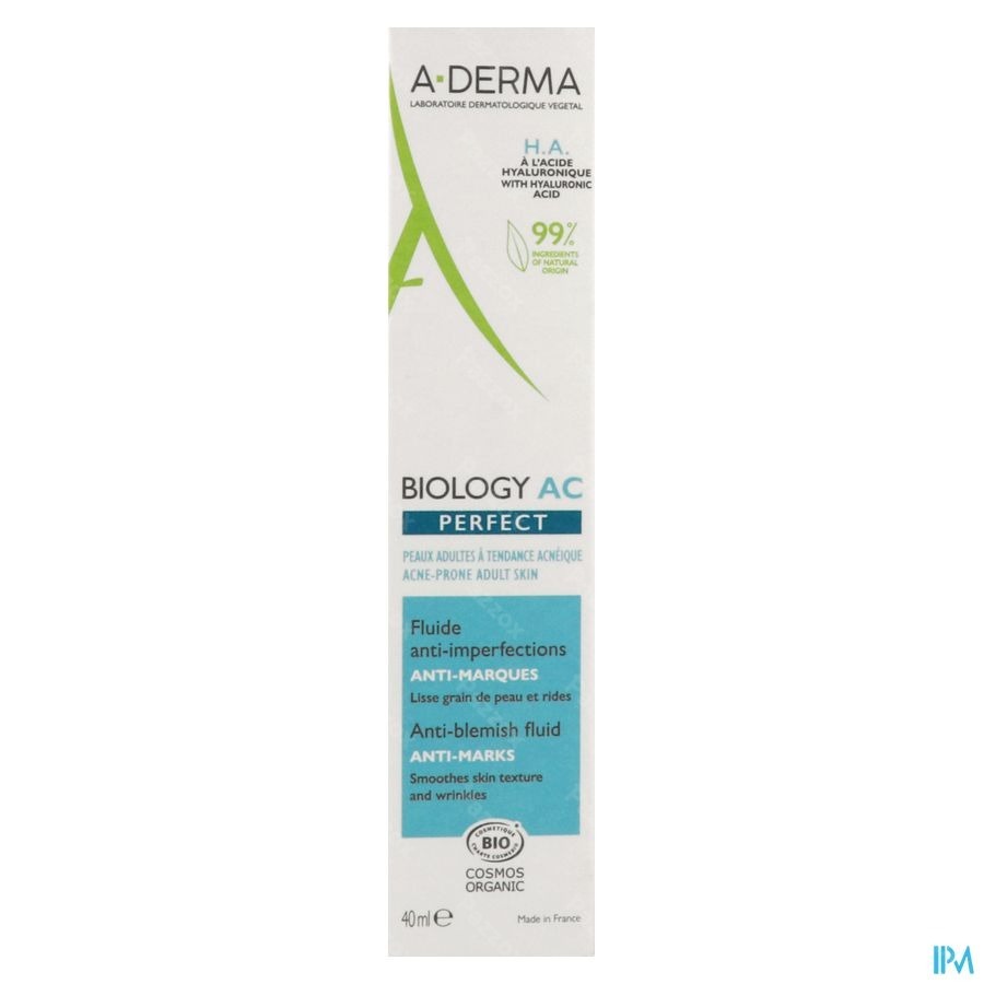 A-Derma Biology Ac Perfect Fluide Anti-Imperfections 40ml