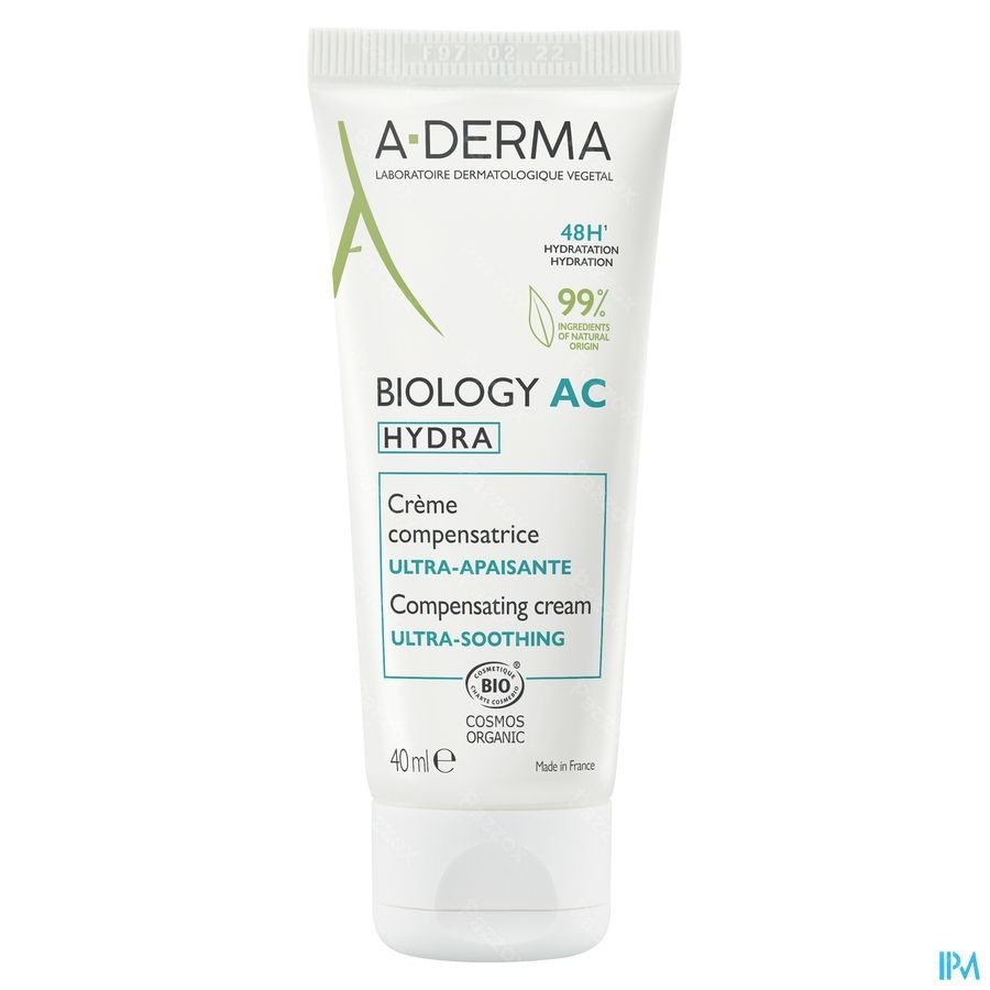 A-Derma Biology Ac Hydra Compenserende Crème 40ml