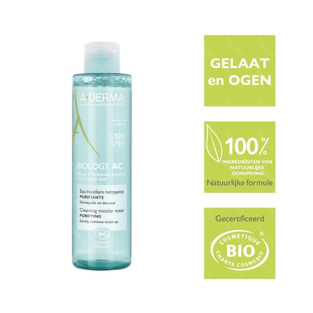 A-Derma Biology AC Zuiverend Micellair Water 200ml