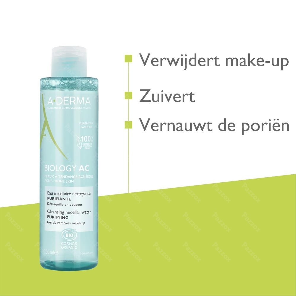 A-Derma Biology AC Zuiverend Micellair Water 200ml
