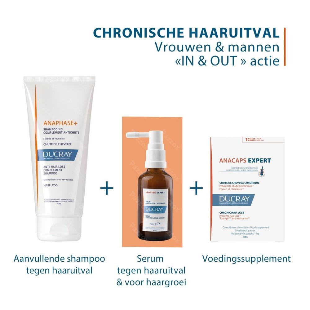 Ducray Anacaps Expert Chronische Haaruitval 90 Capsules