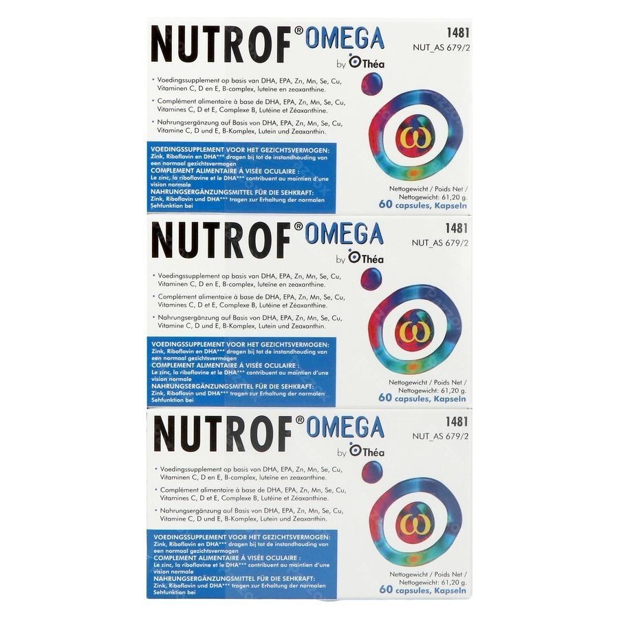 Nutrof Omega Yeux Caps 180