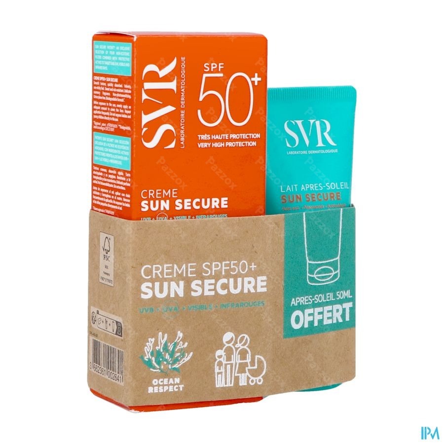 Svr Sleeve Sun Secure Cr Spf50+ +a/sol 50ml Grat