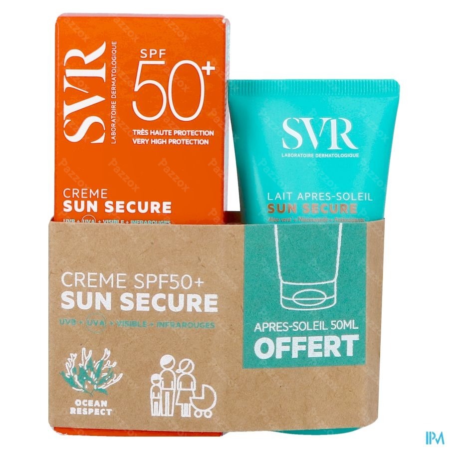 Svr Sleeve Sun Secure Cr Spf50+ +a/sol 50ml Grat