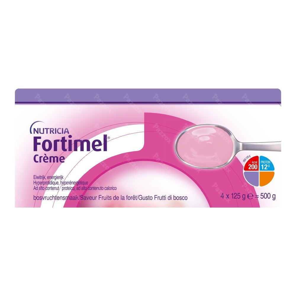 Fortimel Creme Fruits Forets 4x125g