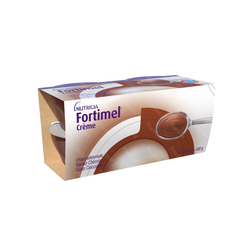 Fortimel Crème Saveur Chocolat 4x125g