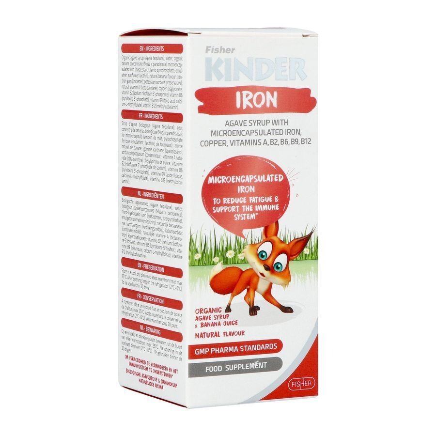 Fisher Kinder Iron Fl 125ml