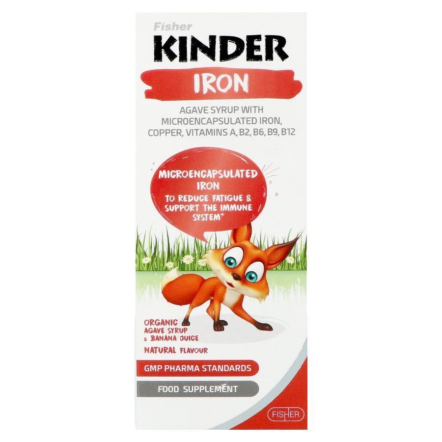 Fisher Kinder Iron Fl 125ml