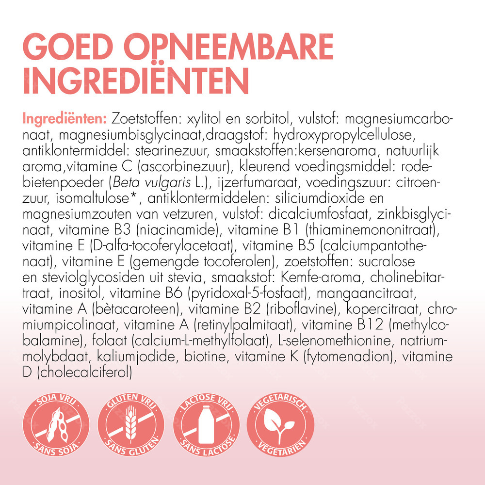 BariNutrics Multi Kerssmaak 90 Kauwtabletten