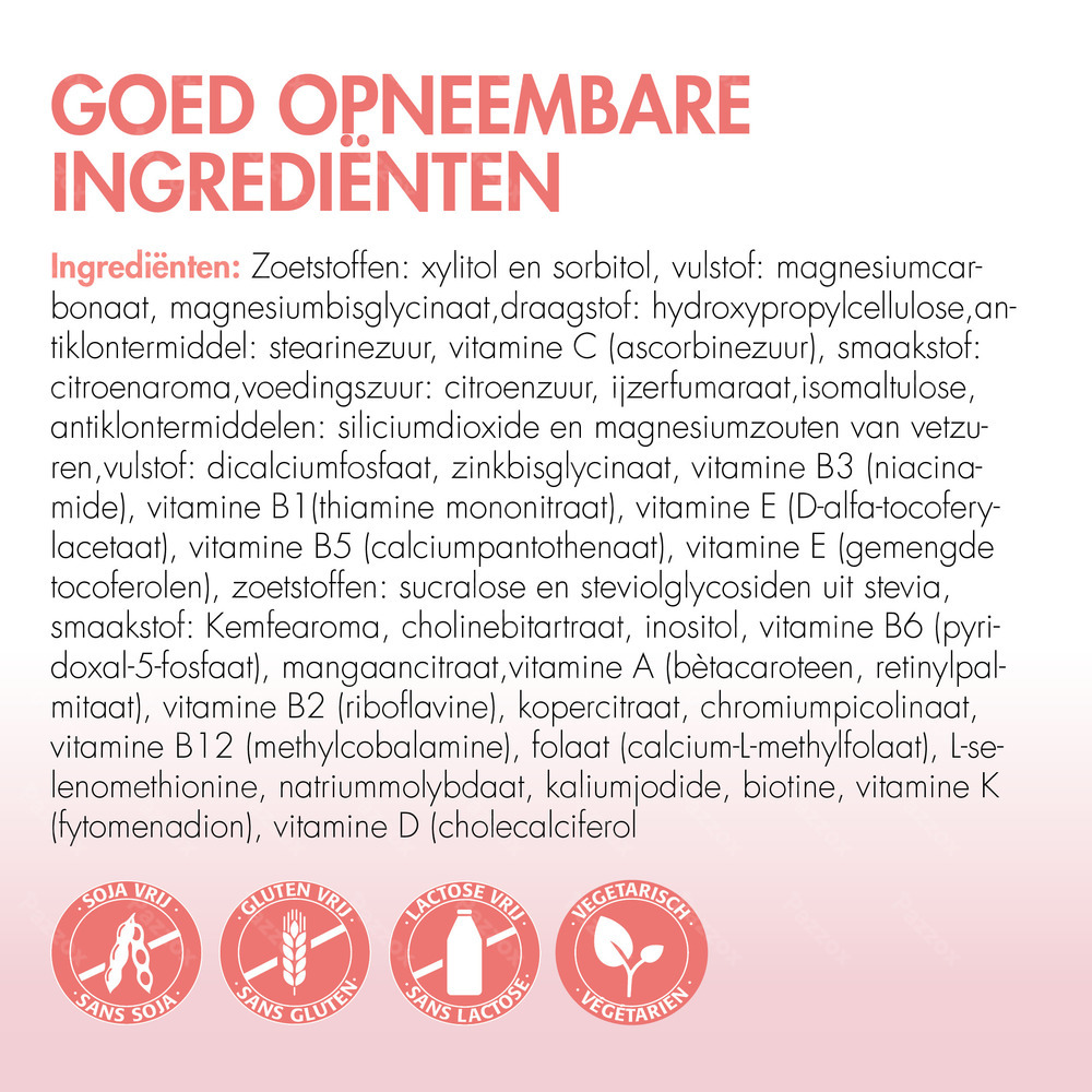 BariNutrics Multi Citroensmaak 90 Kauwtabletten