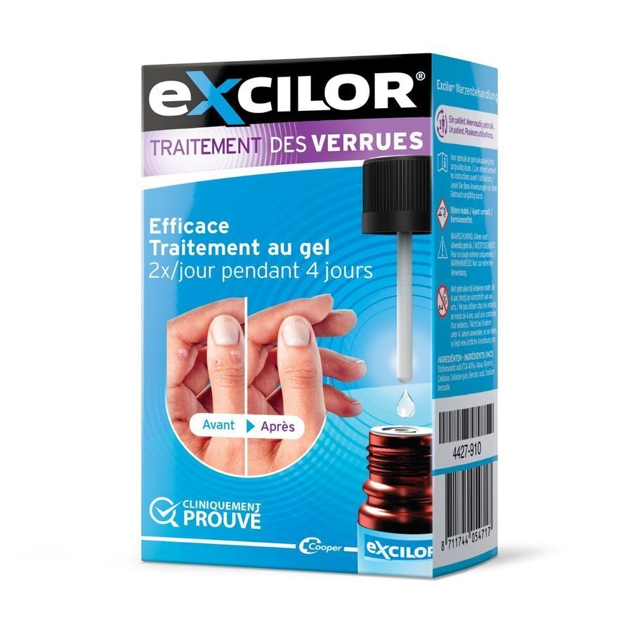 Excilor Traitement Verrues Gel 4ml