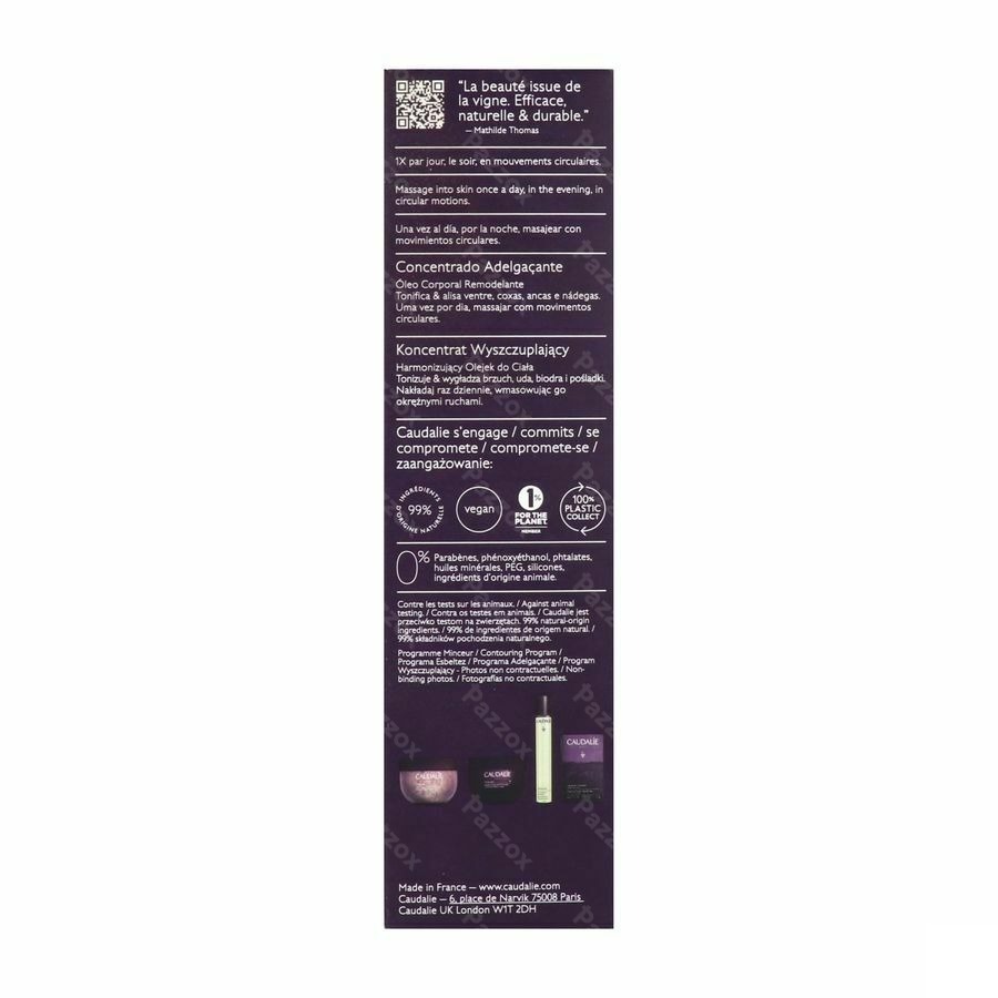 Caudalie Vinosculpt Concentré Minceur 75ml