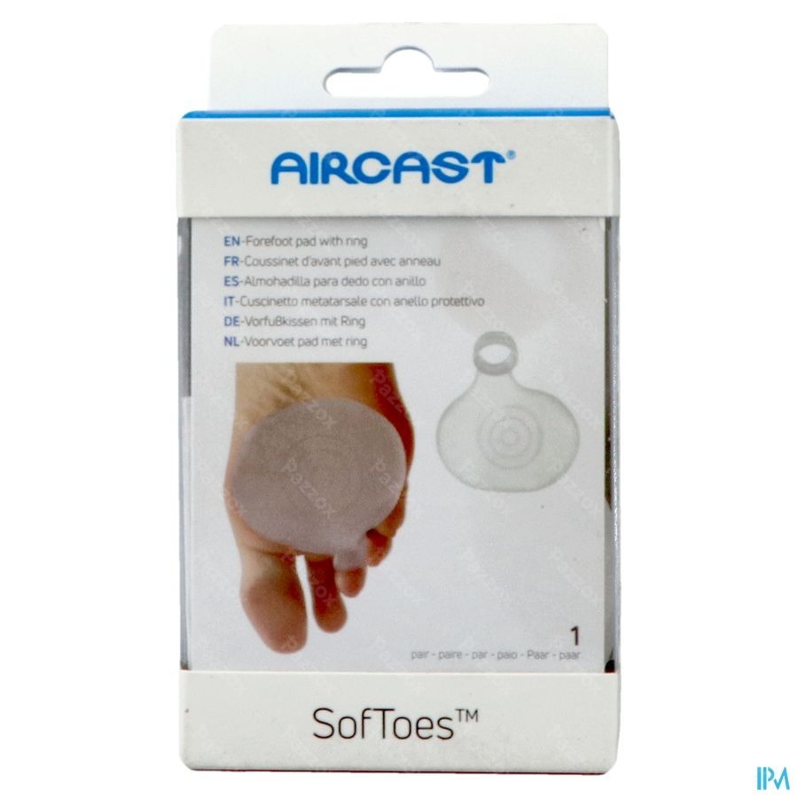 Donjoy Aircast Softoes Forefoot Pad Ring Pair