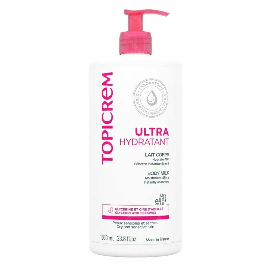 Topicrem Um Hydraterende Lichaamsmelk 1000ml