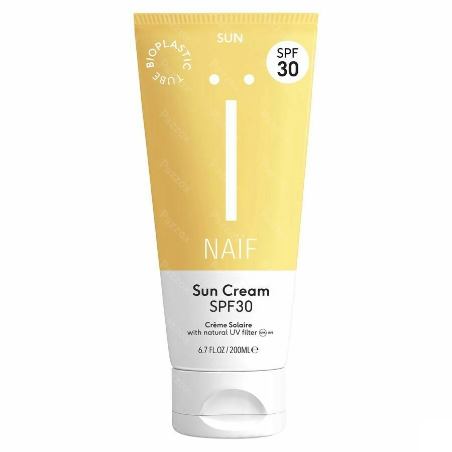 Naif Zonnebrand Crème SPF30 200ml