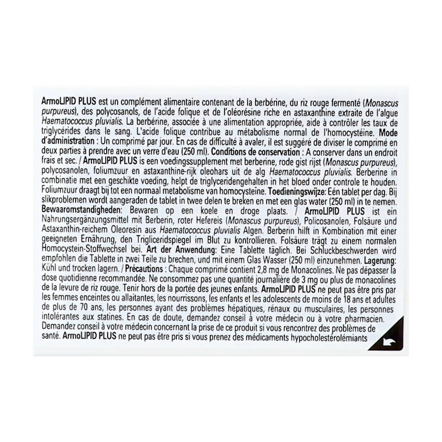 Armolipid Plus 60 Tabletten