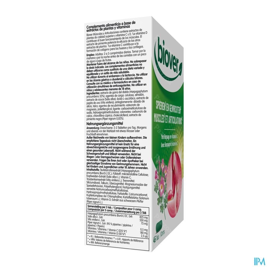 Biover Spieren en Gewrichten 45 Tabletten