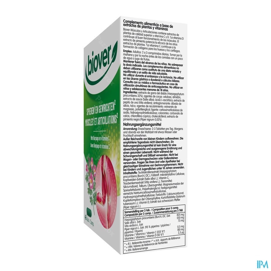Biover Spieren en Gewrichten 45 Tabletten