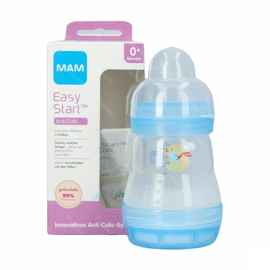 Mam Biberon Easy Start A/colique Garcon 160ml