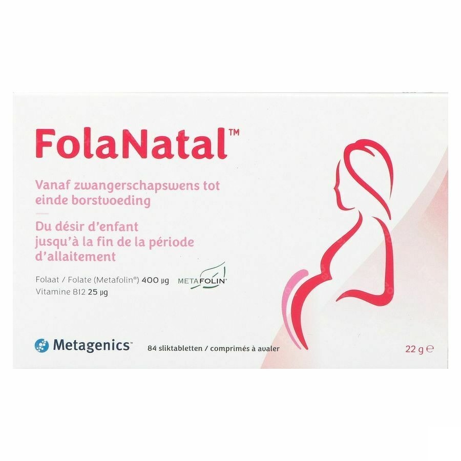 Folanatal Metagenics Comp 84