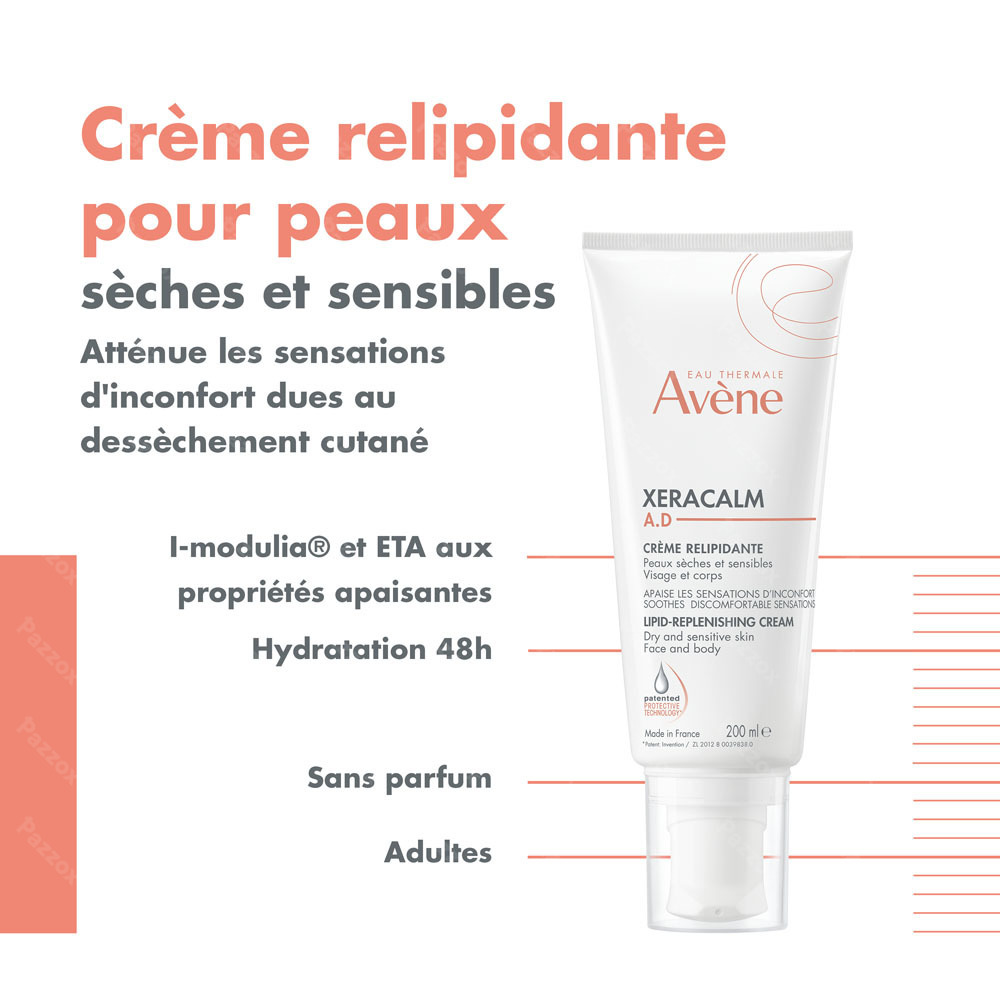 Avène XeraCalm A.D. Crème Relipidante 200ml