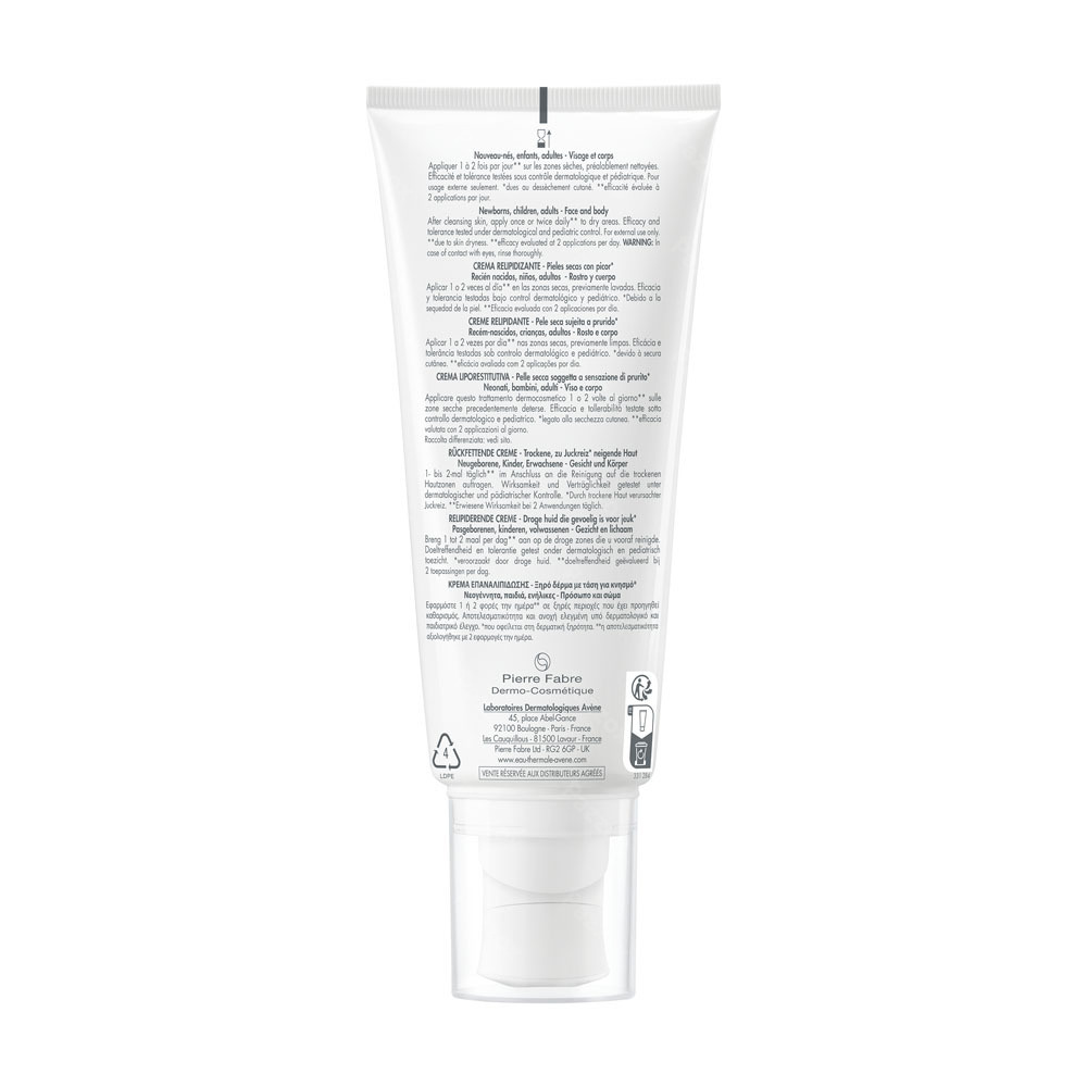 Avène XeraCalm A.D. Relipiderende Crème 200ml