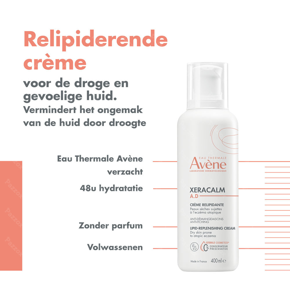 Avène XeraCalm A.d. Voedende Crème 400ml
