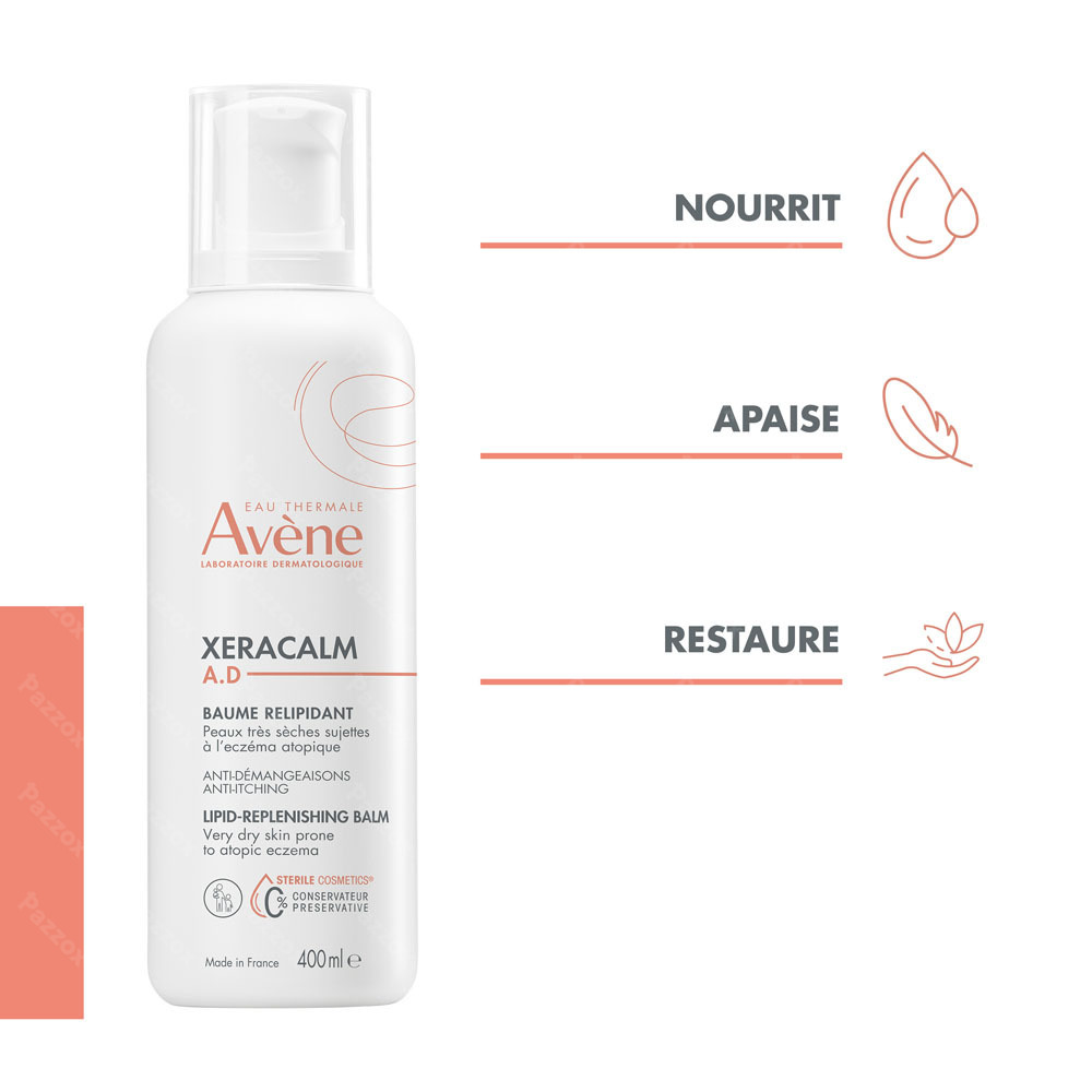 Avène XeraCalm A.D Baume Relipidante 400ml