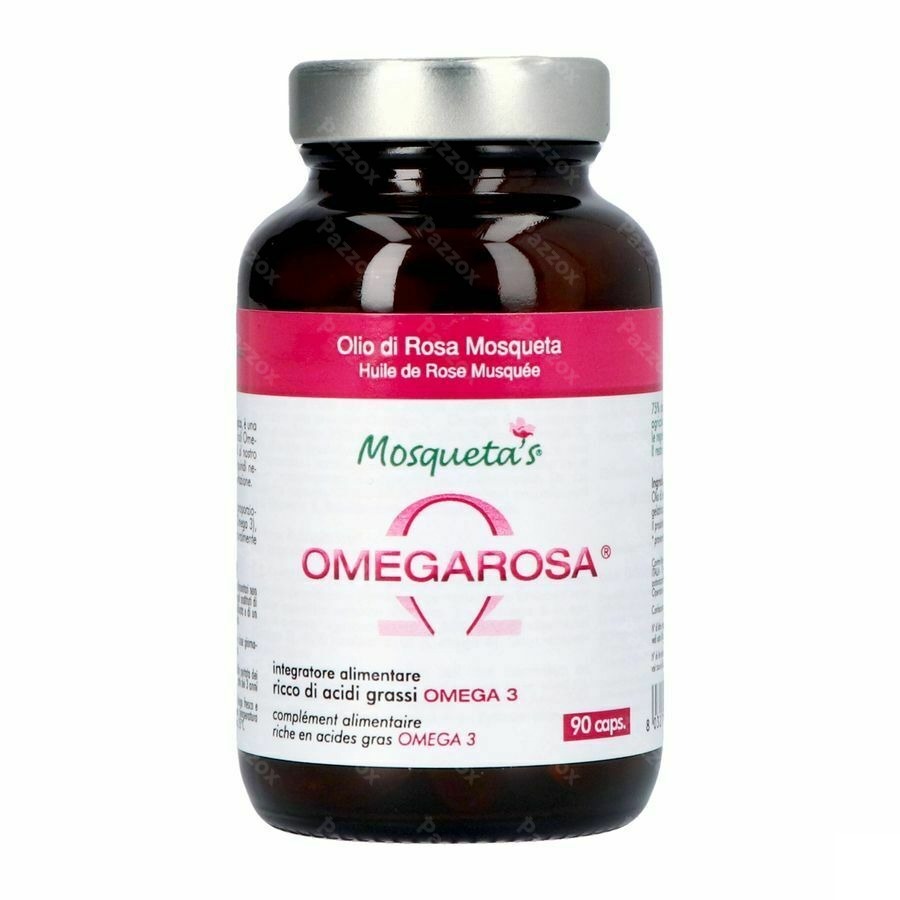 Mosquetas Omegarosa Huile Rose Musquee Fl Caps 90