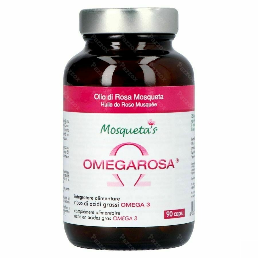 Mosquetas Omegarosa Huile Rose Musquee Fl Caps 90