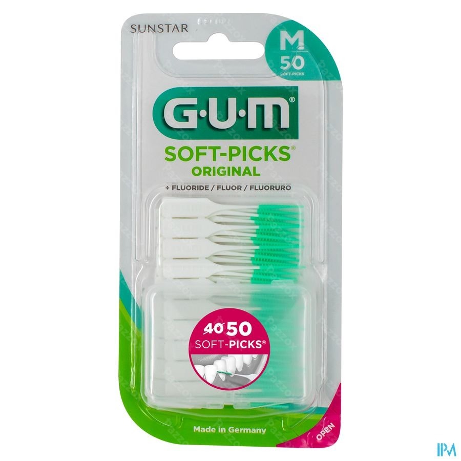 Gum Soft Picks Original Medium 50