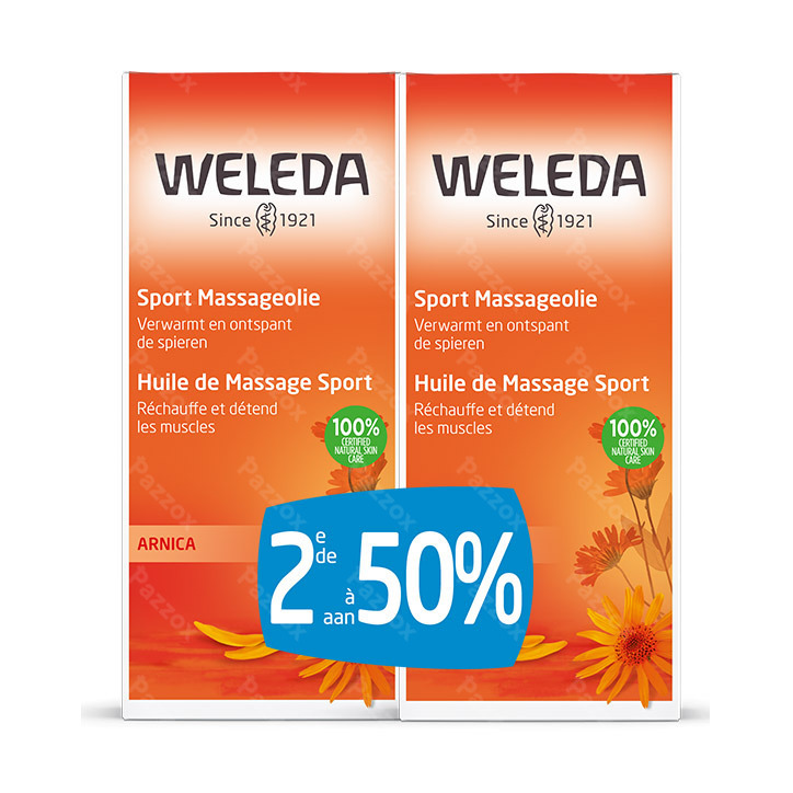 Weleda Huile de Massage Sport Duopack 2x100ml