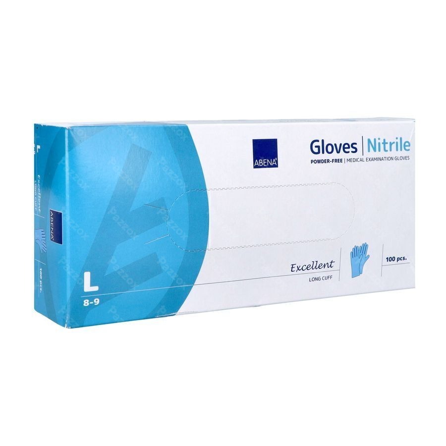 Abena Excellent Gant Nitril l Bleu