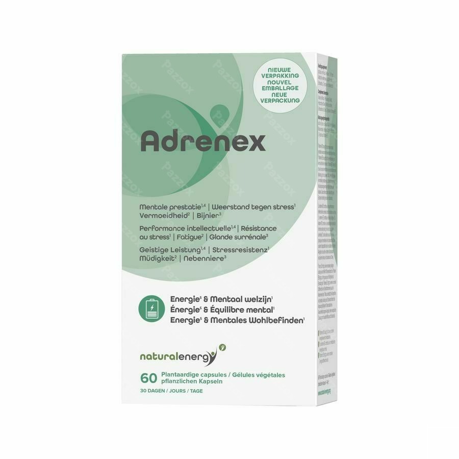 Natural Energy Adrenex Caps 60
