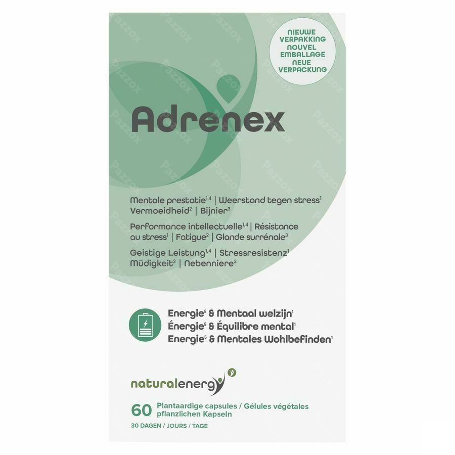 Natural Energy Adrenex Caps 60